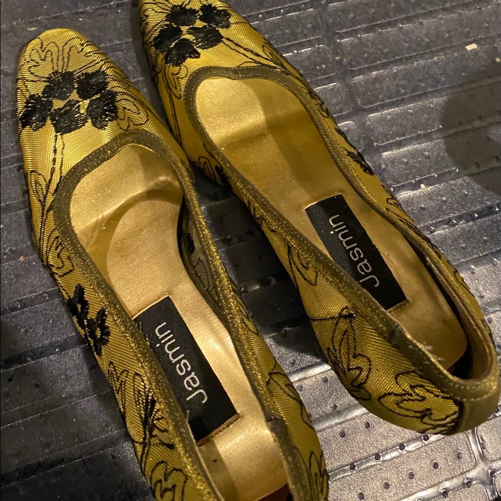 Jasmin Gold High Heels